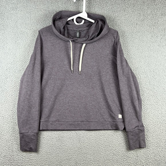 Vuori Tops - Vuori Halo Performance Hoodie Womens Large Heather Purple VW226 Pullover